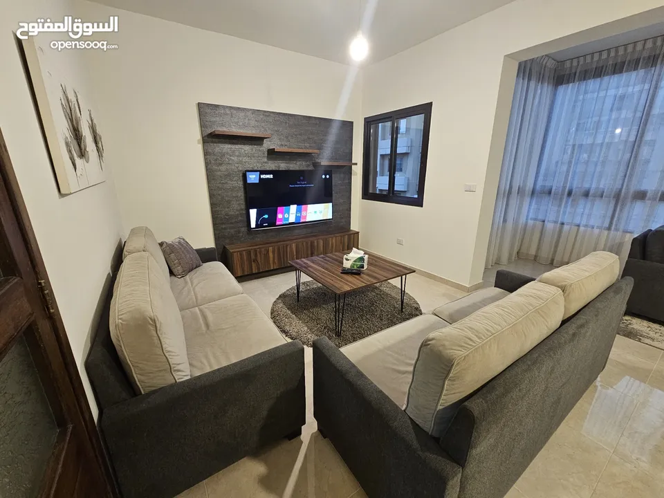 شقة مفروشة للايجار الاسبوعي وشهري طابق 7 ،تقع في منطقة برج ابي حيدر