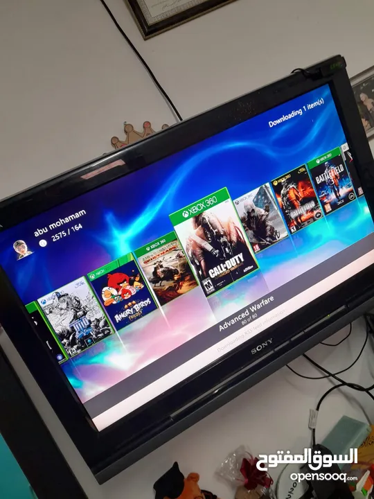 اكس بوكس مهكر 100 لعبة مميزات +كاميرا+ ايدتين