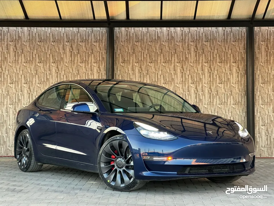 Tesla Model 3 2022 تيسلا بيرفورمانس دول موتور فحص كامل بسعر مغررري جدا