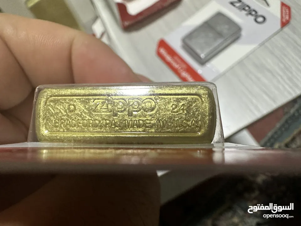 قداحات ZIPPO الاصلي جديد بكمية محدودة جداً