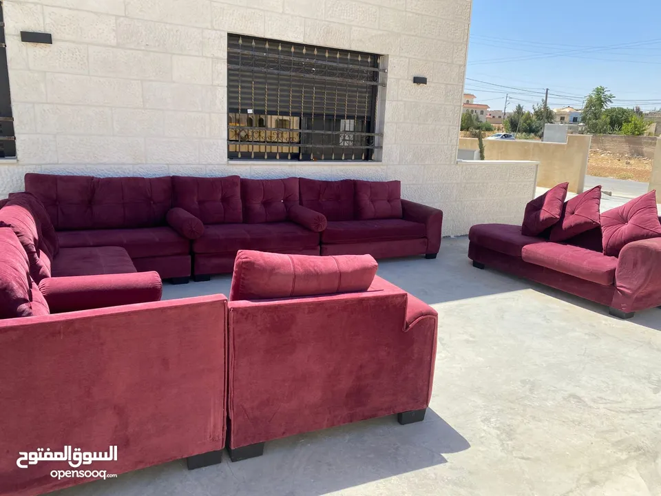 طقم كنب كورنر تفصيل