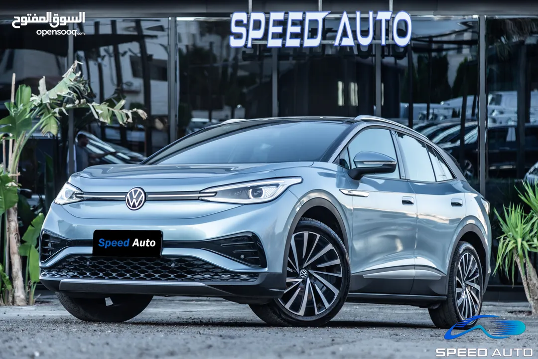 Volkswagen ID.4 X Pro 2022  السيارة مميزة جدا و بحالة ممتازة جدا    السيارة تقطع 570 كم بالشحنة