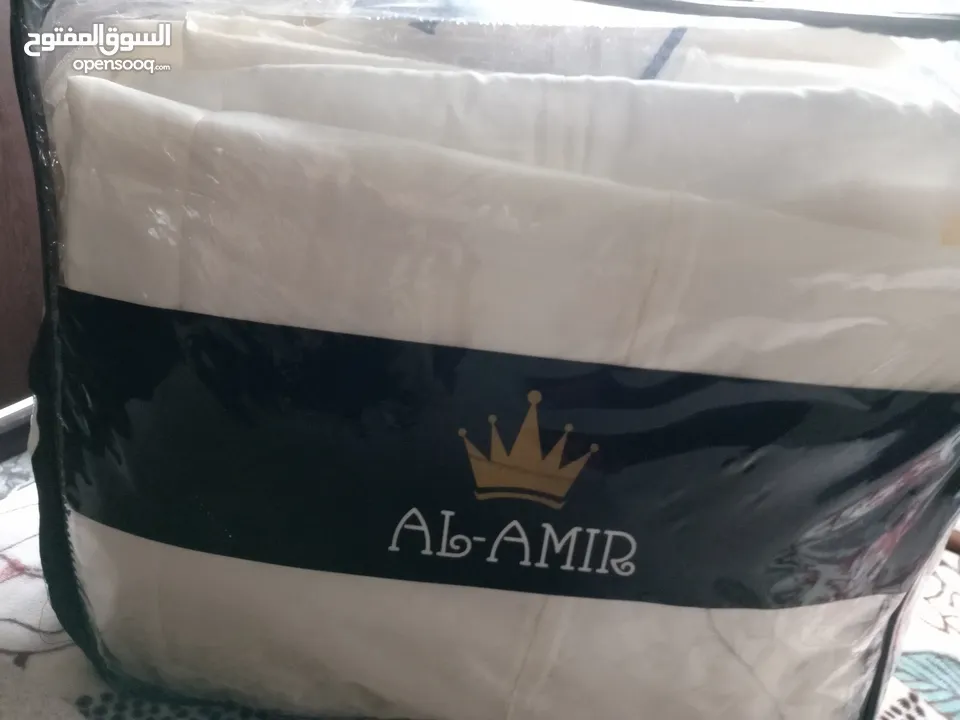 مسبل عروس.... ماركه الأمير  جديد لونه سكري فاتح  ساتان