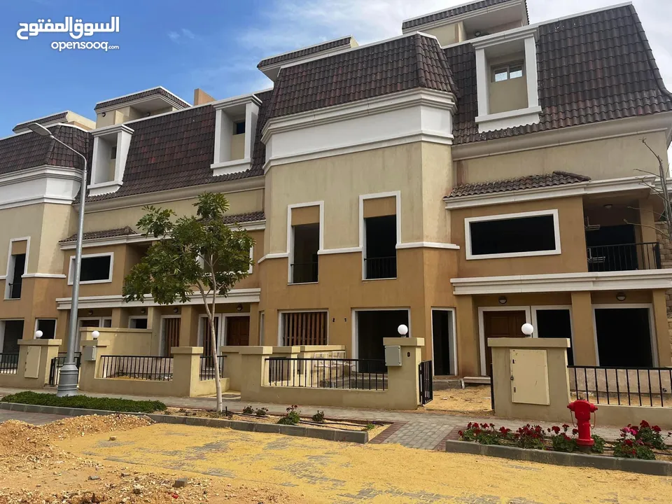 اس فيلا 239م للبيع فى كمبوند سراي القاهرة الجديدة بخصم 120% علي زيادة المقدم Sarai New Cairo