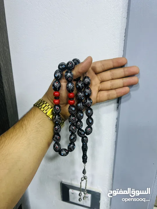 سبحه انتيك الأنتيك محمل شيوخ للمناسبات والتخزين فخامة وجمال وذوق ودلال الله يبارك لصاحب النصيب