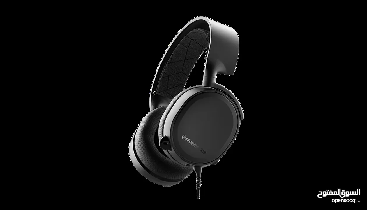 SteelSeries Arctis 3 سماعة جيمنج ممتازة للألعاب فقط في  (الحزام الأزرق)