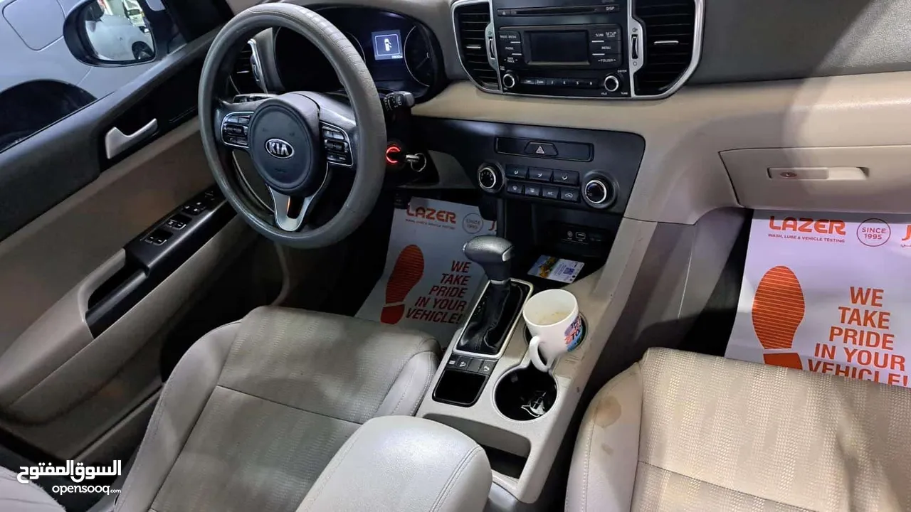 KIA SPORTAGE WHITE 2017