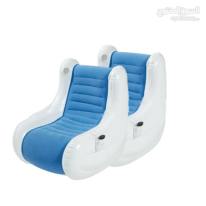 عرض 2 مقعد هزاز قابل للنفخ مع مكبرات صوت - Rocking Inflatable seat with Speakers