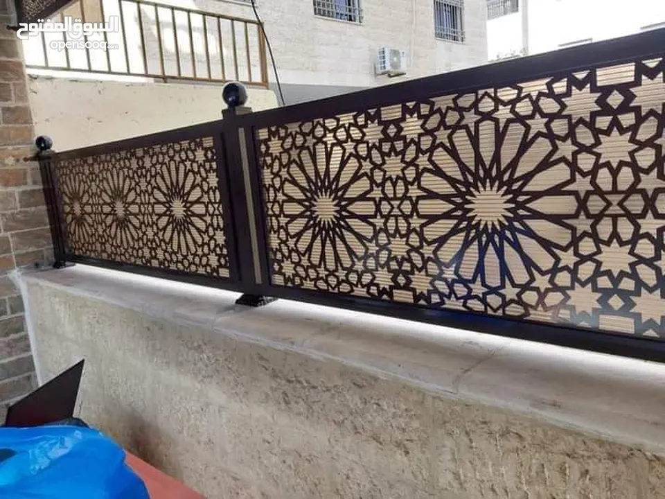حداد متنقل  تفصيل جميع الأبواب والحمايات ولمعرشات ولصيانه العامه
