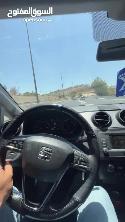 ‎ سيات ابيزا 2017 مطور 1200 جير عادي.... و 2017 موديلها بالرخصة وفي تامين ترخيص لاخر السنة شامل