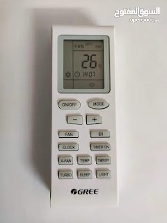 3 مكيفات تاديران شبه جديد طن وربع الأوفر للطاقة A استعمال بسيط بسعر مميز بسبب السفر فقط.