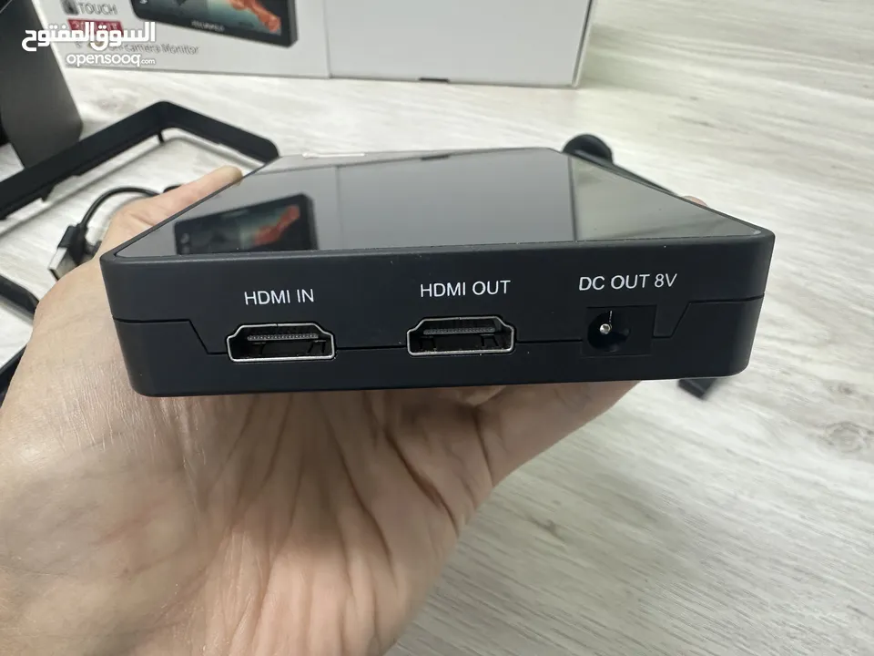 مع تخفيض السعر ( شاشة Feelworld F6 Plus 5.5 بوصة تعمل باللمس بدقة 4K HDMI )