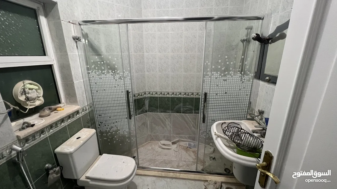 شاور بوكس زجاج سيكوريت جاهز + تفصيل+ صيانة