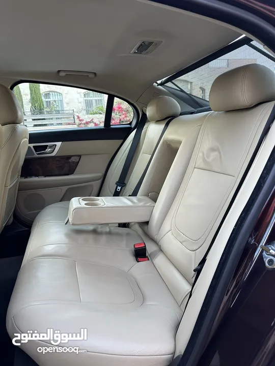 JAGUAR XF 2014 Full option وارد الوكالة / صيانة الوكالة قاطعة مسافة 100 الف كم