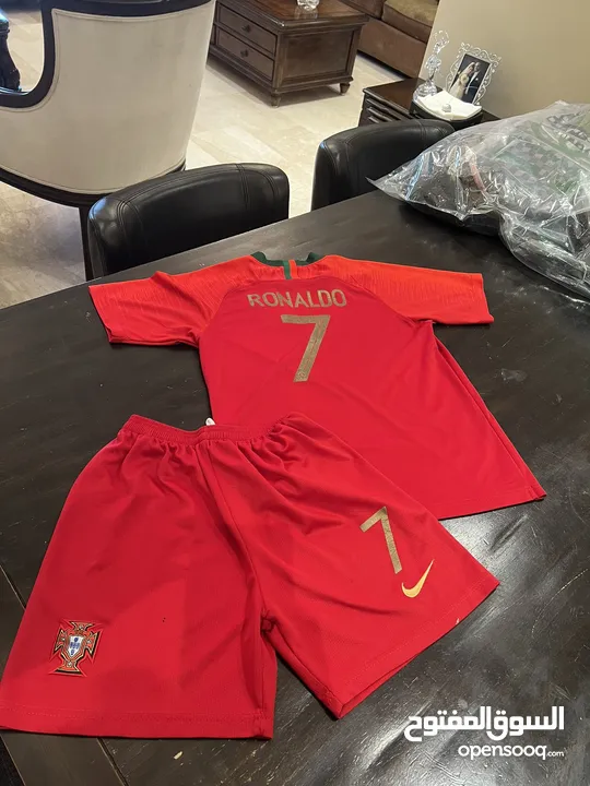 2018/19 Kids Nike Cristiano Ronaldo Portugal Home Jersey