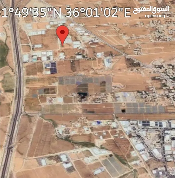 أرض صناعية للبيع بالعاصمة عمان 10 دونم قريبة من شارع عمان التنموي والمدينة الصناعية