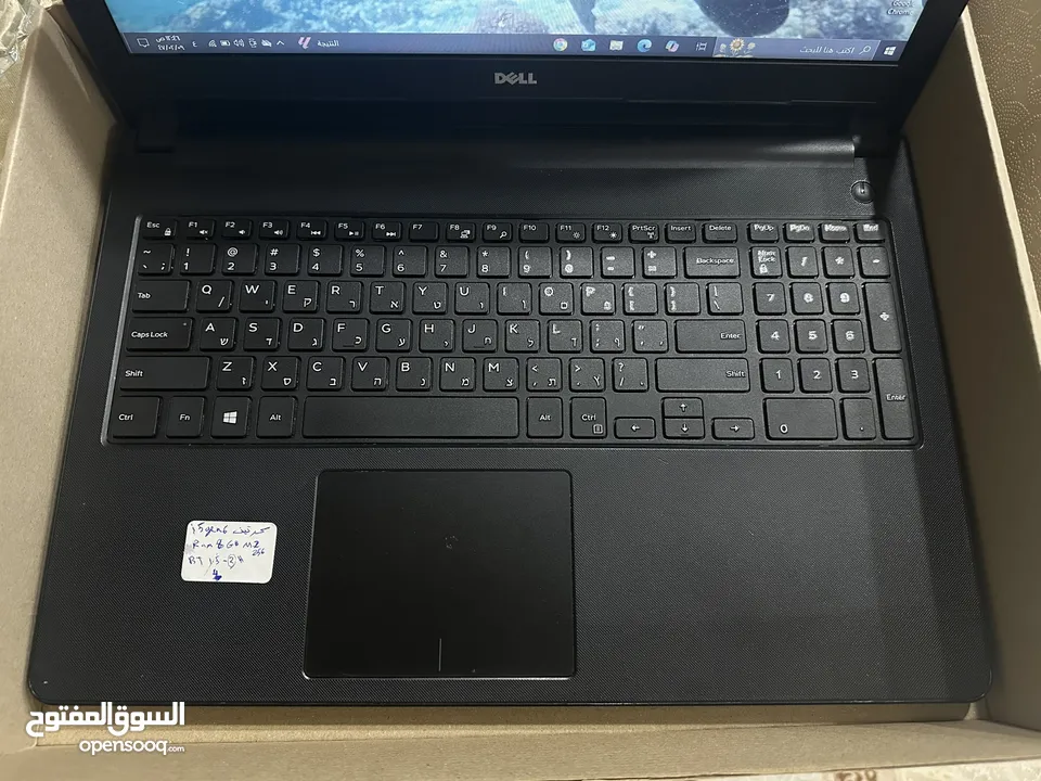 لابتوب dell كرتين شاشة فل كيبورد شاشة كبيرة سعرر مرتب