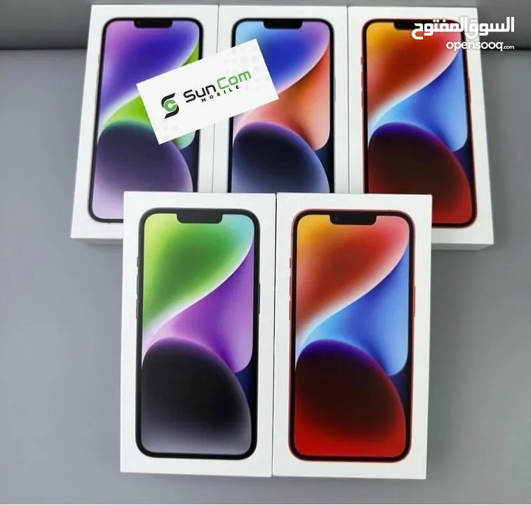 iPhone 14 Plus 128GB  ايفون 14 بلس 128    جديد كفالة شرق اوسط