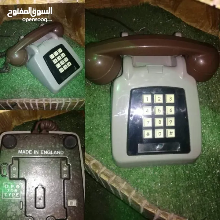 تلفونات قرص انتيكا بحالة ممتازة
