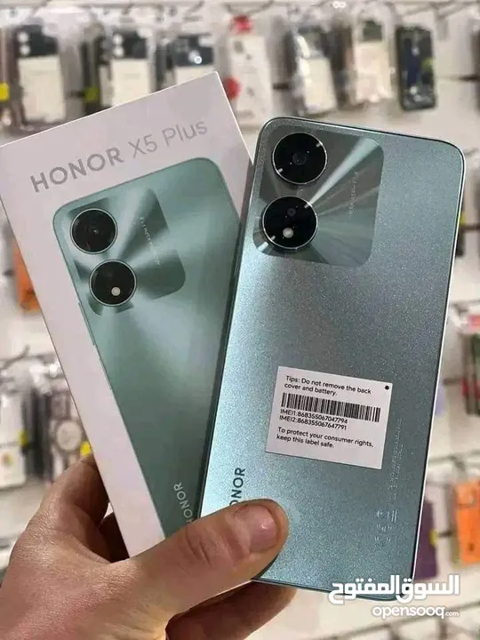 مستعمل اخو الجديد Honer X5plas رام 6 جيجا 64 أغراضة والكرتونه الأصلية متوفر توصيل