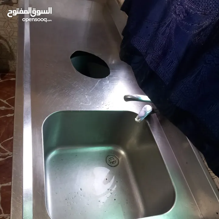 مجلى ستيلس ثقيل وطبي  طاولة ستيلس