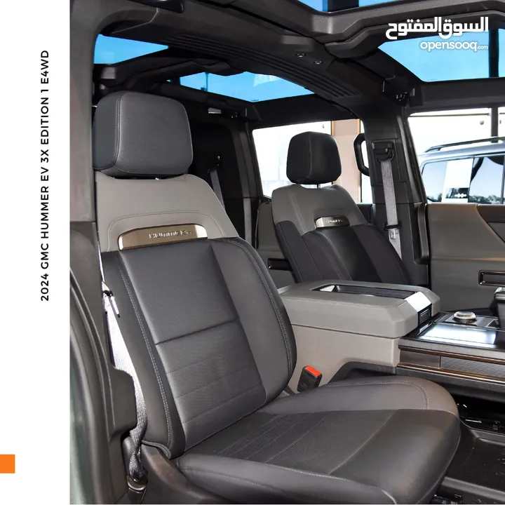 جمس همر EV الاصدار الاول كهربائية بالكامل 2024 GMC Hummer EV EV 3X Edition 1 e4WD