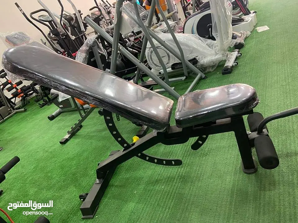 بنش متحرك 7 حركات شغل نوادي اصلي ثقيل