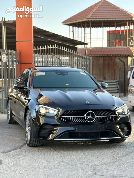 مرسيدس E350 2021 فل اضافات اعلى صنف بانوراما وارد المانيا لون فيراني مميزة