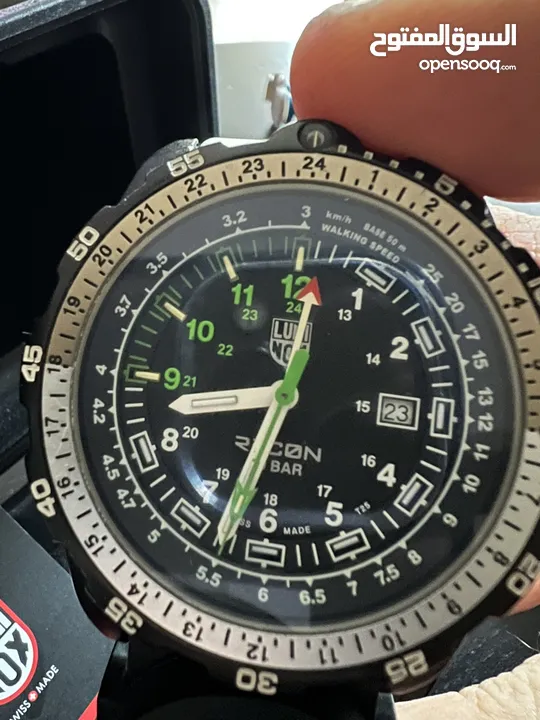 مع بوصله اصليه Luminox ساعه عسكريه حجم كبير 46 xl