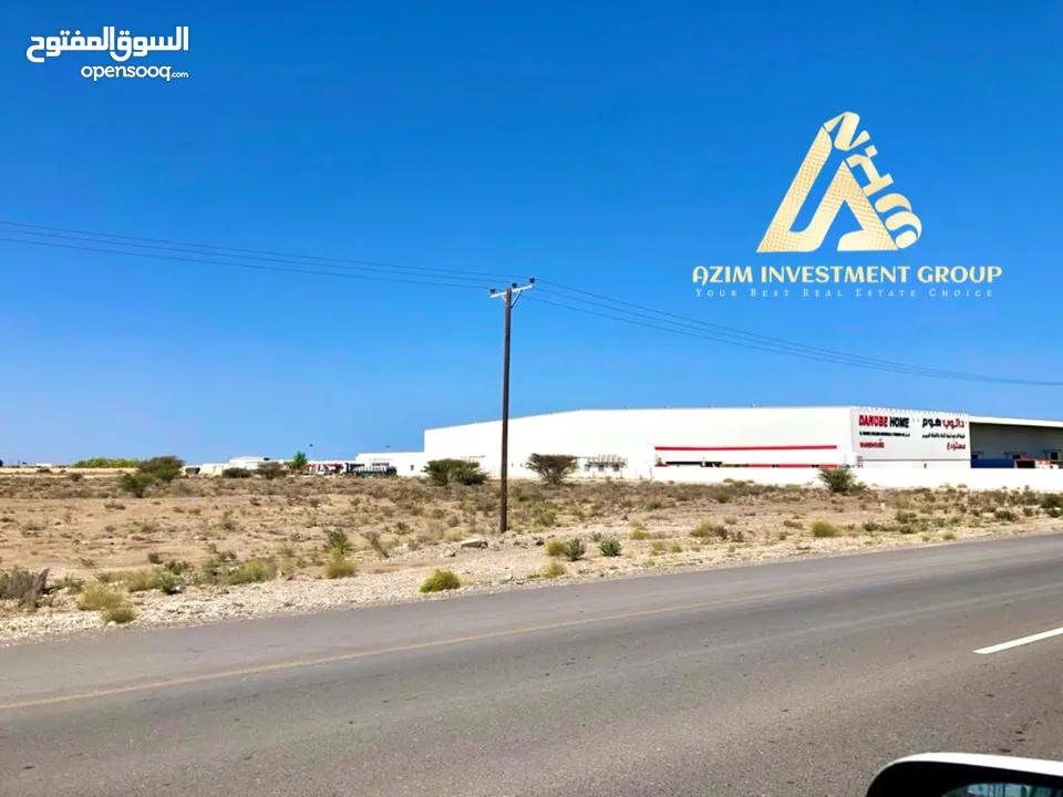 Land for rent in Barka Industrial area(11000sqm)