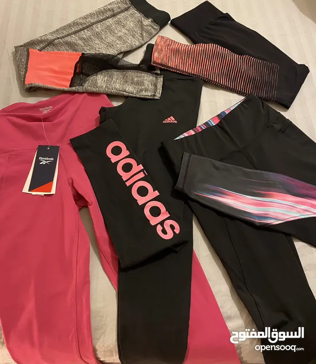 very high quality womens pants never used (new), brands from Reebok Adidas and more for best price