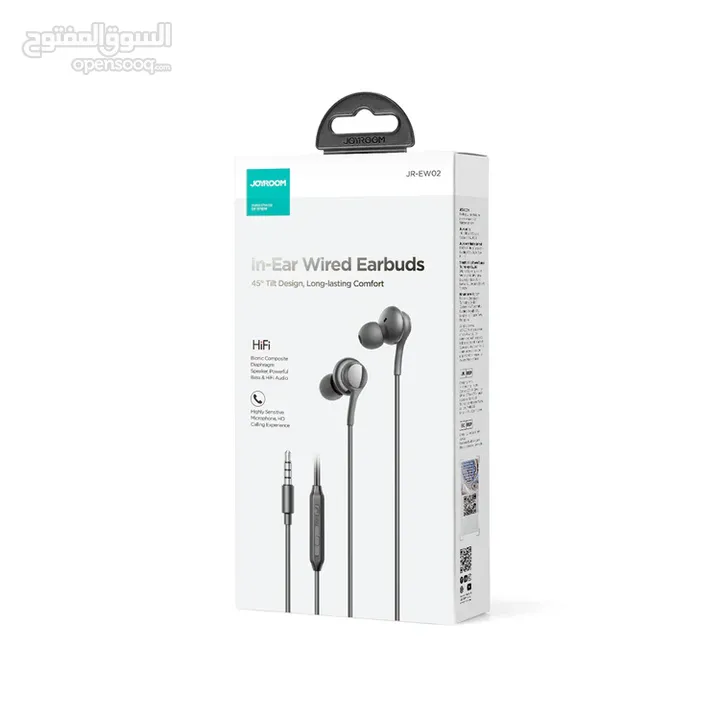 JR-EW02 Wired Series In-Ear Wired Earbuds