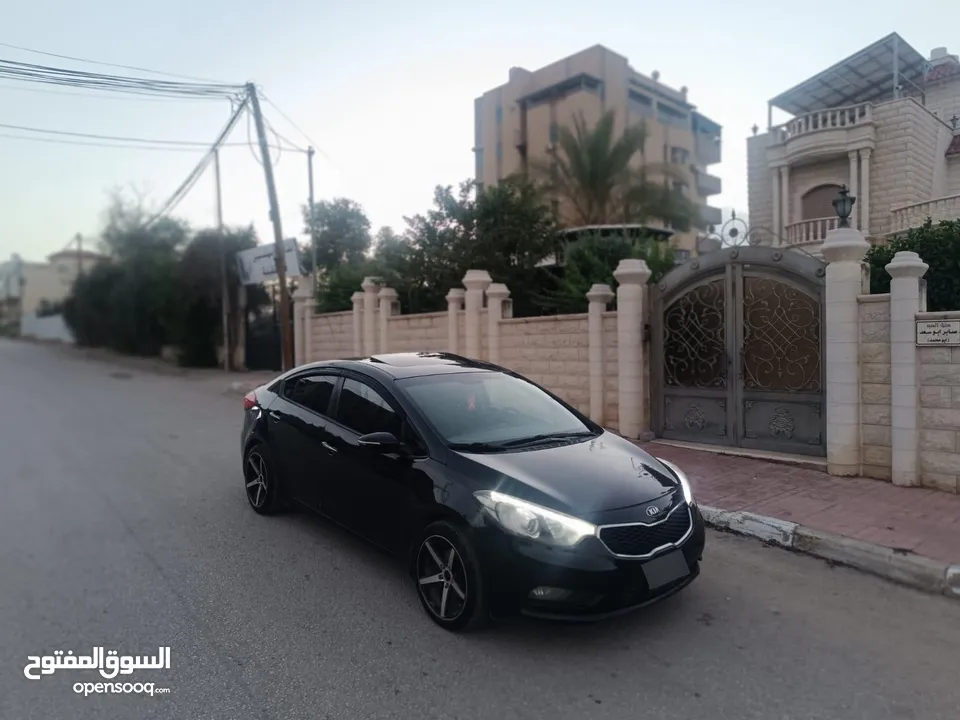 كيا سيراتو 2015 فل فتحه هوك ليدات بسعر حرق 39500 البدل وارد