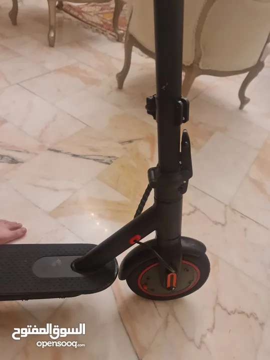 سكوتر كهرباء شاومي مستعمل شهر خفيف جدا بمواصفات عاليه