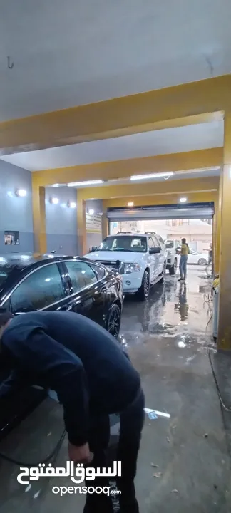 للبيع محطة غسل سيارات شارع ابو طياره