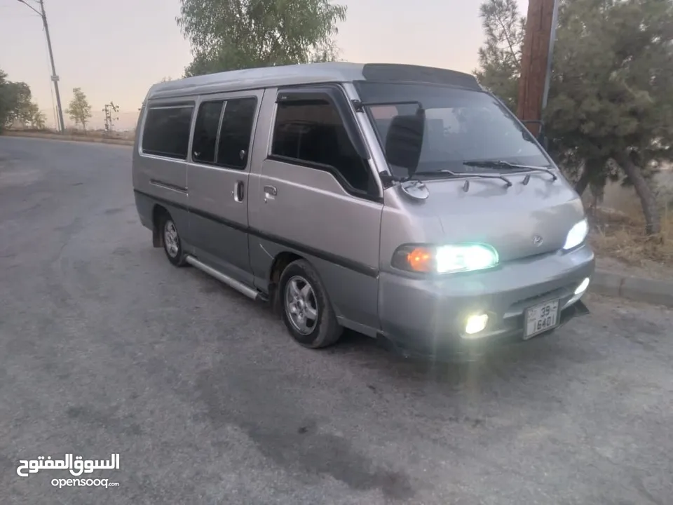 باص هيونداي H100 موديل 2001 الفحص مرفق في الصور