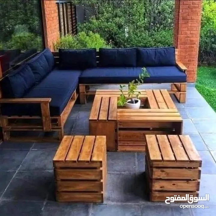 Garden Outdoor Full Furniture decoration with lights