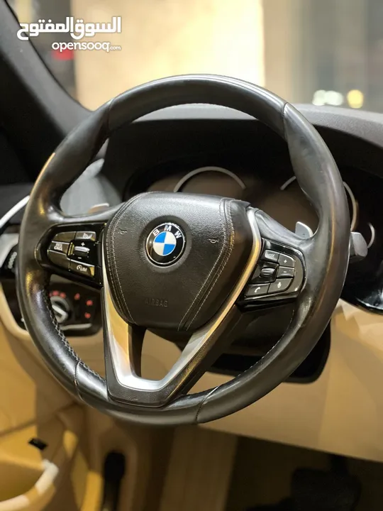 BMW 530i 2017 وارد شركه ابو خضر مالك اول فحص كامل بحاله الوكاله