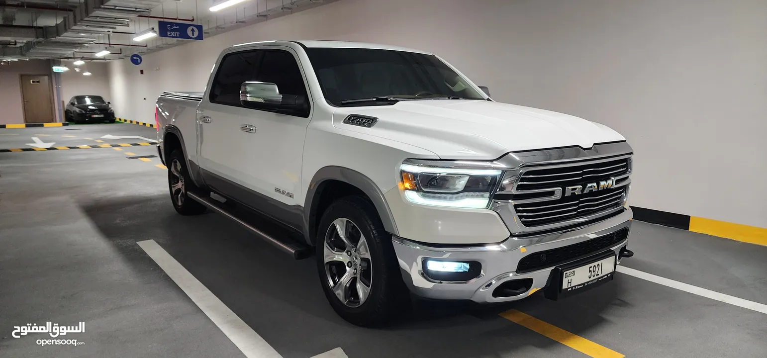 Dodge Ram Laramie 2019  GCC  Full Services History in Agency