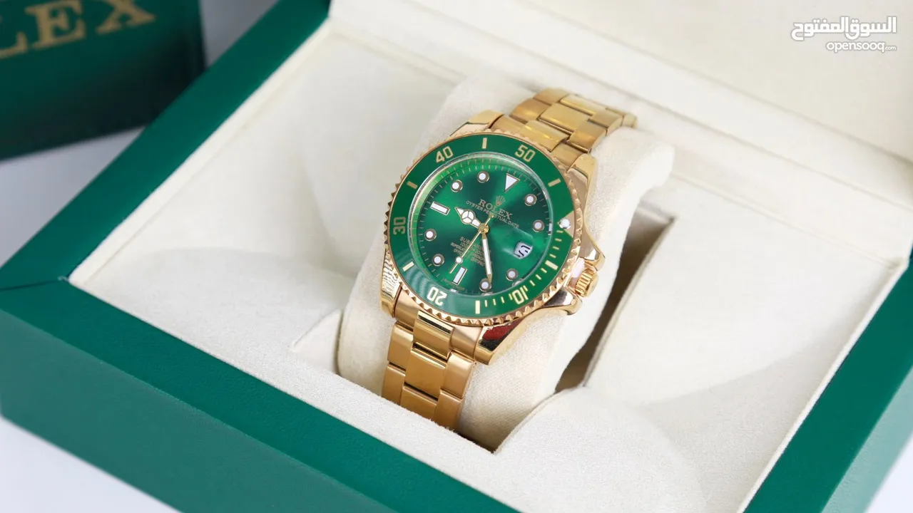 ساعات  *ROLEX* *كوبي ماستر* *رجالي* الملوكية السعر: *26* دينار فقط شامل التوصيل