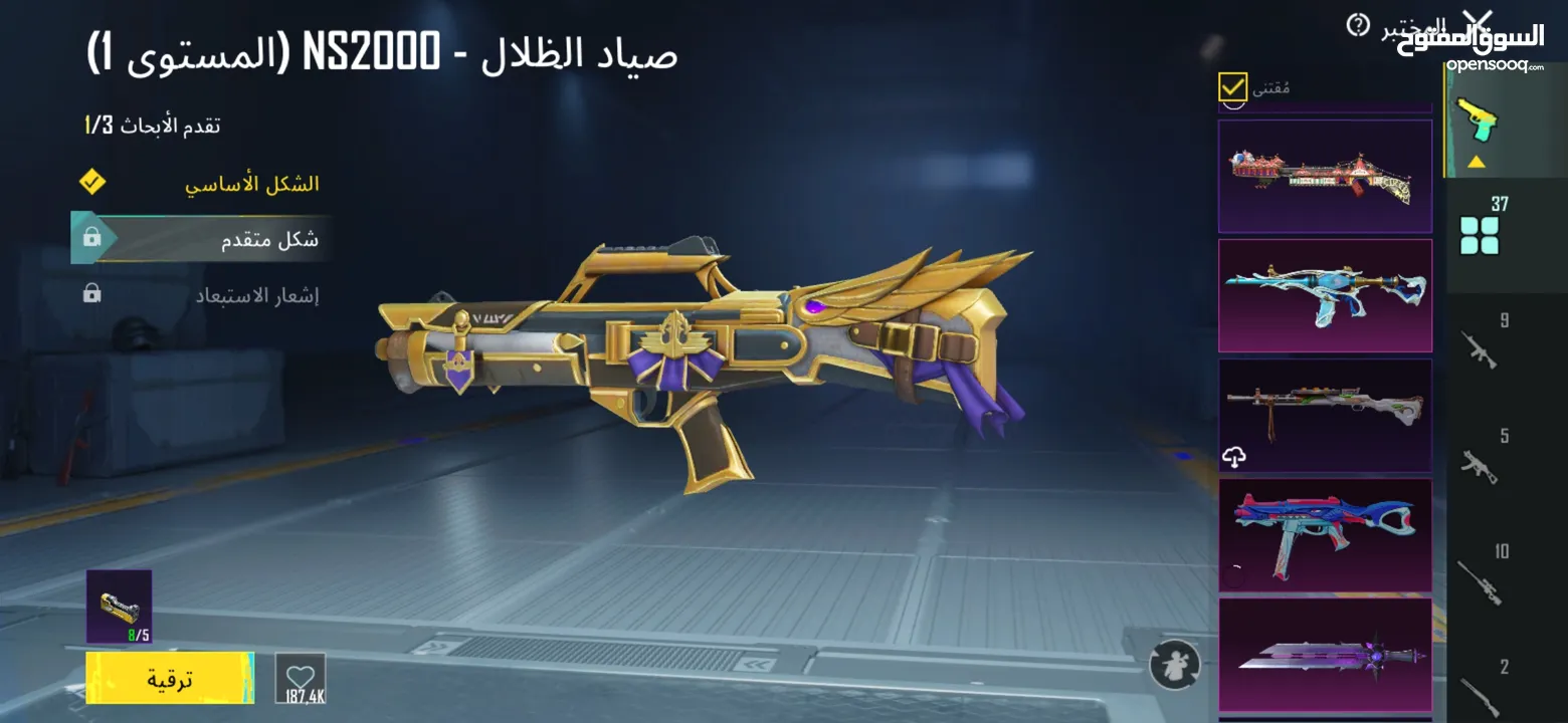 حساب ببجي للبيع
