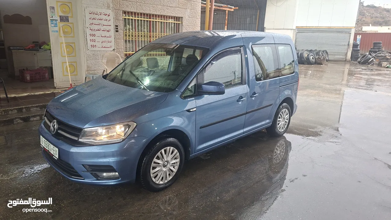 كادي 2018_ماتور2000ديزل _(ركاب 6+1)غيار عادي عداد 110الف _غرفة مبطنة صلاة النبي نخب ومميز من الاخر