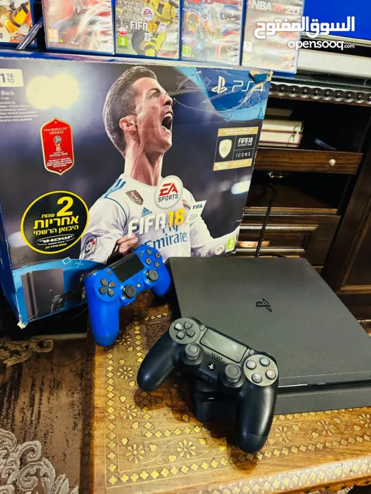 Playstation 4 Slim  بلاستيشن 4 سلم