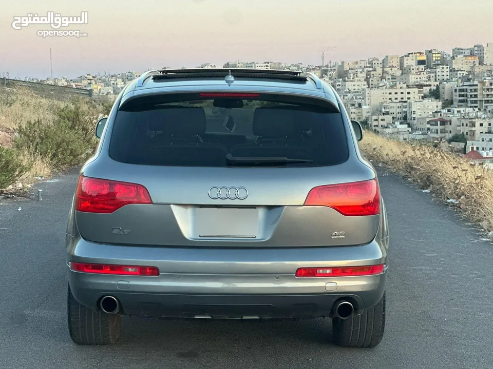 جيب اودي Q7 2007  كوارتر فل اوبشن كامل بانوراما اعلى صنف فحص كامل بحالة الوكالة