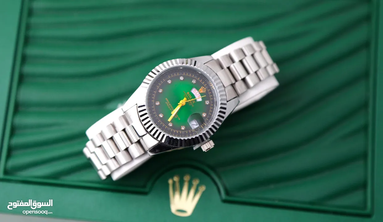 ساعات  ROLEX  كوبي ماستر  الأكثر مبيعًا  مقاومة  الماء بالإضافة لتحملها القوي  جداً للصدمات