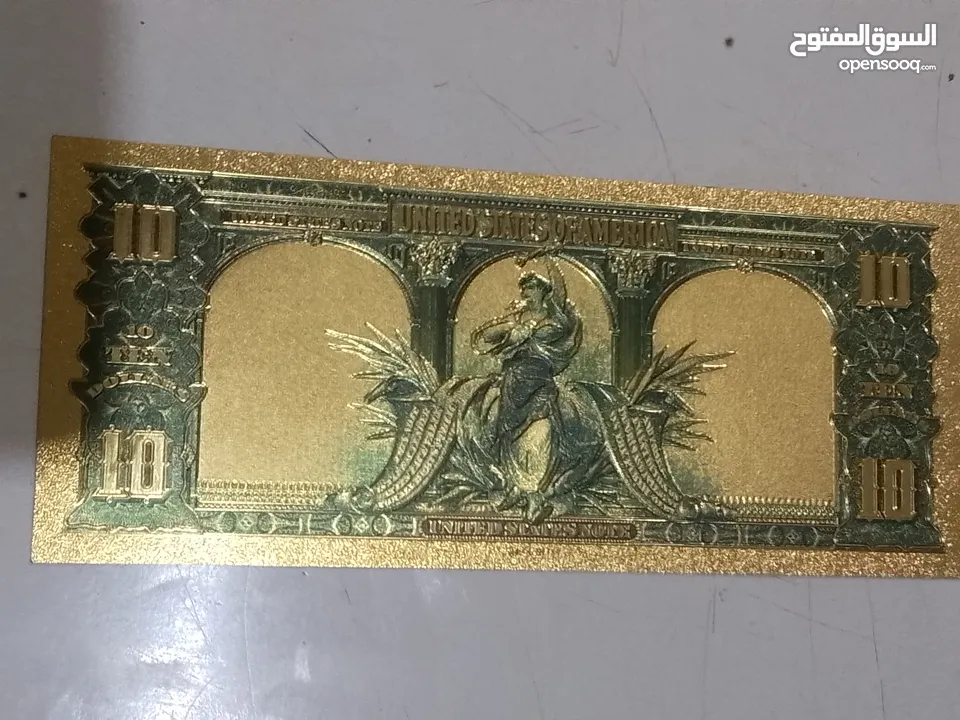 دولارات تذكاري اربع قطع كما في الصور طقم كامل
