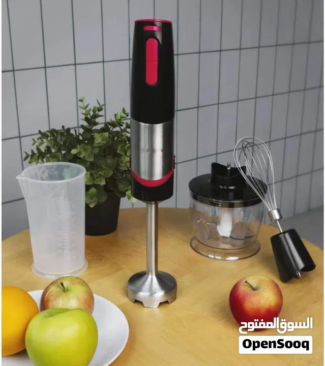 الهاند بلندر من #ناشونال (ماتور + 4 ملحقات ) - بقوة جبارة 600 واط فعلي ...