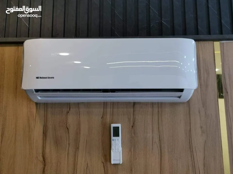 مكيف ناشونال الكتريك 1 طن موديل 2025 نسبه توفير 70% نحاس بالكامل شامل توصيل وتركيب
