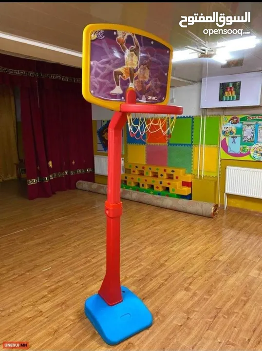 ستاند كرة سلة للاطفال بلاستيك مقوى فاخر متوفر حجمين