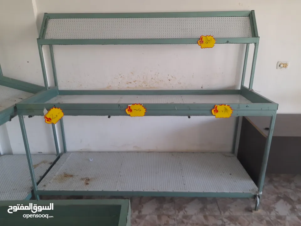 استاندات محل خضرة حديد للبيع حديد ثقيل حديد تفصيل